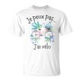 Je Peux Pas J'aiélo Bicyclette Extérieur Été Montagne T-Shirt