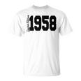 Limited Edition 1958年生まれ、68歳の誕生日 Tシャツ