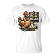 Local Egg Dealer Chicken Farmer Farm Chicken T-Shirt