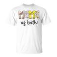 Mama Of Both Baseball Softball Mom Mother's Day T-Shirt