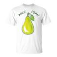 Nice Pear Fruity Égétalien T-Shirt
