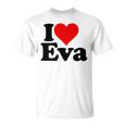 アイ・ラブ・ハート・エヴァ Tシャツ