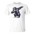 サングラスをかけたダブダンスを踊るチンパンジー猿 Tシャツ