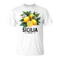 シチリア イタリア シチリア イタリア フレッシュ イタリアン レモン シチリア Tシャツ
