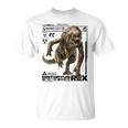 ジュラシック・ワールド Distortus Rex Ingenpecies File Tシャツ