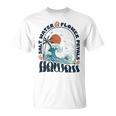 ソルトウォーターフラワー 花びら ハワイ 夏のビーチ愛好家 バック Tシャツ
