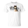 チワワママや犬好きのためのかわいいチワワワ Tシャツ