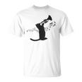 トランペット奏者猫 Tシャツ
