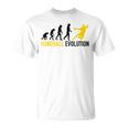 ハンドボール選手の進化ハンドボール Tシャツ