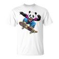 パンダベア スケートボード スケーター パンダベ Tシャツ
