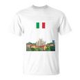 ミラノ お土産 イタリア 旅行 ミラノ バケーション イタリア国旗 Tシャツ