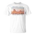 モニュメントバレー ナバホ族公園 アリゾナ ユタ州 Tシャツ