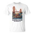 ヴィンテージ アルカトラズ島 サンフランシスコ ゴールデンゲート ベイエリア Tシャツ