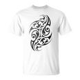 伝統的な本物のマオリ族タトゥーニュージーランド。 Tシャツ