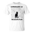量子物理学教師シュレーディンガーの猫 脱出計画 Tシャツ