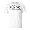 韓国国旗 韓国スポーツゲーム アスレチックジャージースタイル Tシャツ
