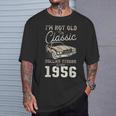 1956年生まれのクラシックカー 70歳の誕生日 Tシャツ 彼への贈り物