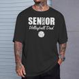 2026 Senior Volleyball Dad Volleyball Team Parent T-Shirt Gifts for Him