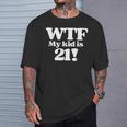 21St Birthday For Mom 21 Year Old Child Son Daughter T-Shirt Gifts for Him