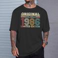 40 歳の誕生日 男性 オリジナル ヴィンテージ 1986 年 ギフト 長袖tシャツ Tシャツ 彼への贈り物