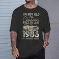40 歳の誕生日、1986 年以来、クラシックカー、40 歳 Tシャツ 彼への贈り物