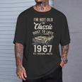 59歳の誕生日 1967年生まれのクラシックカー Tシャツ 彼への贈り物
