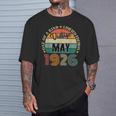 98歳 ヴィンテージ 1926年5月 98歳の誕生日 レトロ Tシャツ 彼への贈り物