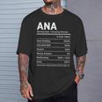 Ana Is My Name おもしろネームタグ Tシャツ 彼への贈り物