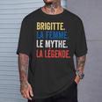 Brigitte La Le Mythe Légende Regalo Para Brigitte Camiseta unisex Regalos para él