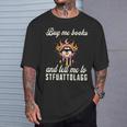 Buy Me Books And Tell Me To Stfuattdlagg Booktok T-Shirt Gifts for Him