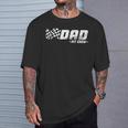 Dad Pit Crew Race Car Birthday Family Matching Pit Crew T-Shirt Gifts for Him