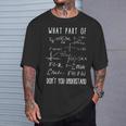 Divertido Día De Matemáticas Pi Profesor De Matemáticas Nerd Camiseta unisex Regalos para él