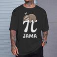 Feliz Pi Pijama Pi 314 Piímbolo De Número De Matemáticas Manga Larga Camiseta unisex Regalos para él