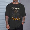 Fireworkseille Du Nouvel An Célébration Bonne Année T-Shirt Cadeaux pour lui