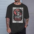 Tarot Card Mom Dead Inside But Caffeinated Skeleton T-Shirt Gifts for Him Tarot Card Mom Dead Inside But Caffeinated Skeleton T-Shirt Gifts for Him