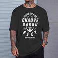 Homme Chauve Barbu Etexy Humour Homme Calvitie T-Shirt Cadeaux pour lui