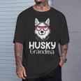 Huskyiberiano Abuela Pawma Perro Abuelos Abuela Camiseta unisex Regalos para él