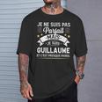 Idée Cadeau Personnalisé Prénom Guillaume Humour Homme T-Shirt Cadeaux pour lui