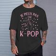 Je Peux Pas J'ai K-Pop Coréen T-Shirt Cadeaux pour lui