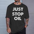 Justtop Oilave The Earth Justtop オイル Tシャツ 彼への贈り物