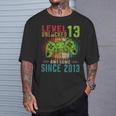 Level 13 Unlocked Birthday 13 Year Old 13Th Birthday Tシャツ 彼への贈り物