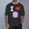 I Love 炊飯器 キッチン家電 パーフェクトメイド 食事 長袖tシャツ Tシャツ 彼への贈り物