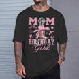 Mom Of The Birthday Girl Pink Cowgirl Western Rodeo T-Shirt Gifts for Him Mom Of The Birthday Girl Pink Cowgirl Western Rodeo T-Shirt Gifts for Him