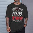 Mom Of The Two Fast 2Nd Birthday Racing Car Family T-Shirt Gifts for Him