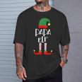 Papa Elf Familienoutfit Familie Partnerlook Weihnachten T-Shirt Geschenke für Ihn