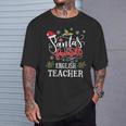 Père Noël Amusant Pour Professeur Anglais T-Shirt Cadeaux pour lui