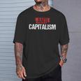 Politicsocialismo Libertario Anticapitalismo Capitalista Camiseta unisex Regalos para él