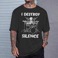 Poulpe Jouant De La Batterie Drumming Band Musique Musicien T-Shirt Cadeaux pour lui