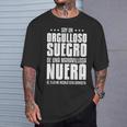 Preciosa Idea De Regalo De Nuera Para Unuegro Camiseta unisex Regalos para él