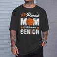 Proud Mom Of A Basketball Senior Class Of 2026 Graduation T-Shirt Gifts for Him